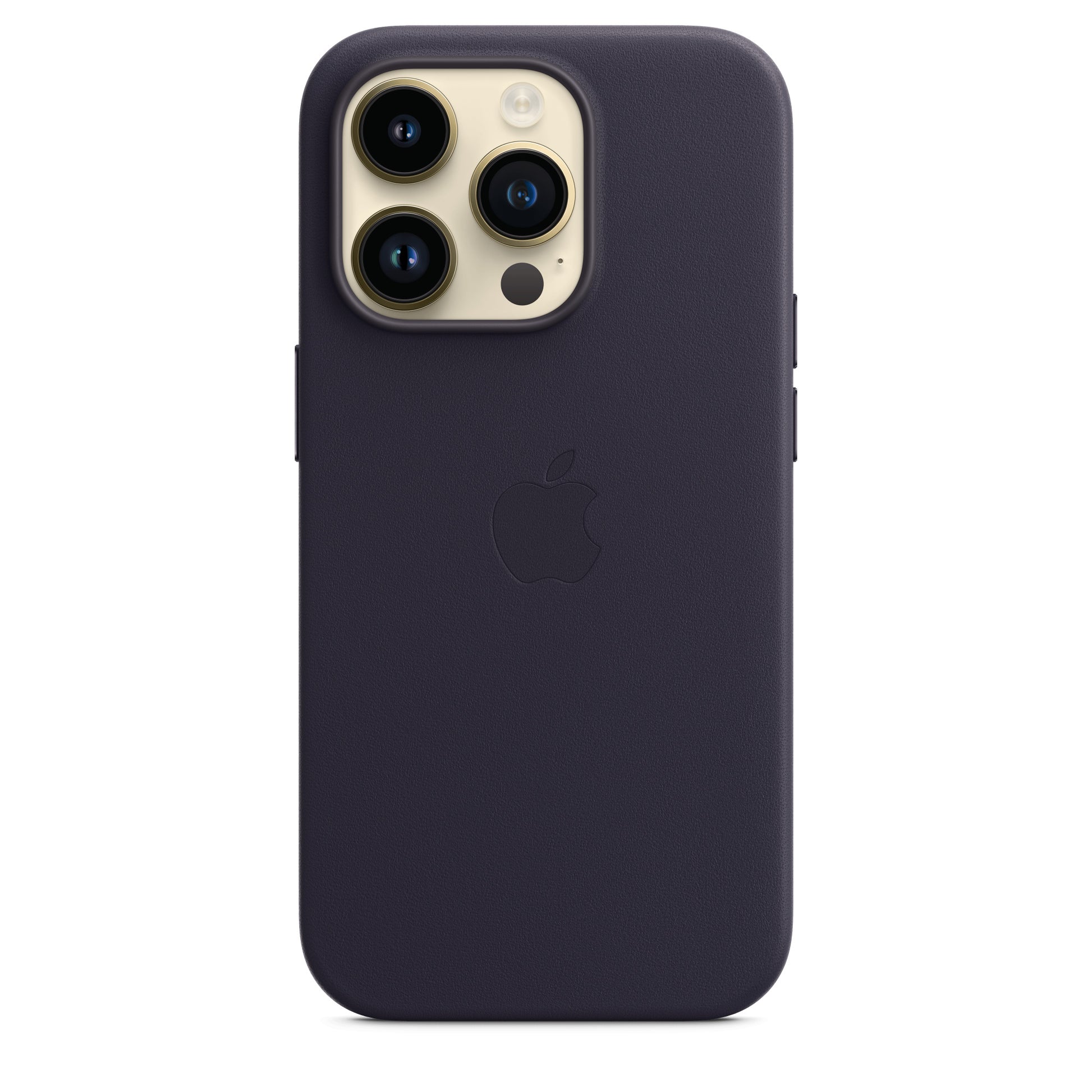 Apple Leder Case mit MagSafe für iPhone 14 Pro tinte – Detail