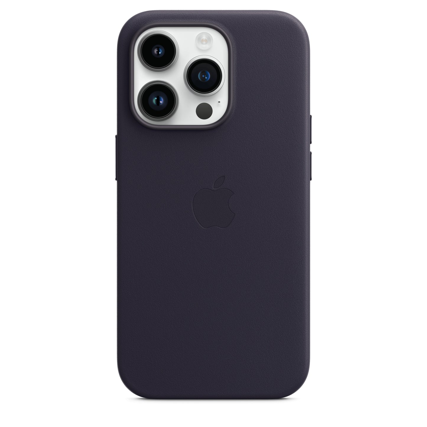 Apple Leder Case mit MagSafe für iPhone 14 Pro tinte – Rückseite