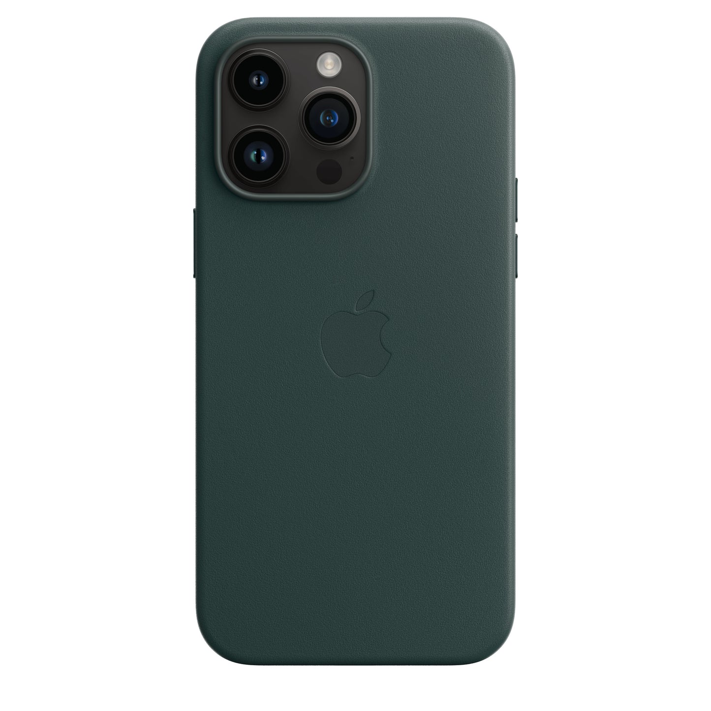Apple iPhone 14 Pro Max Leder Case mit MagSafe waldgrün – Anwendung