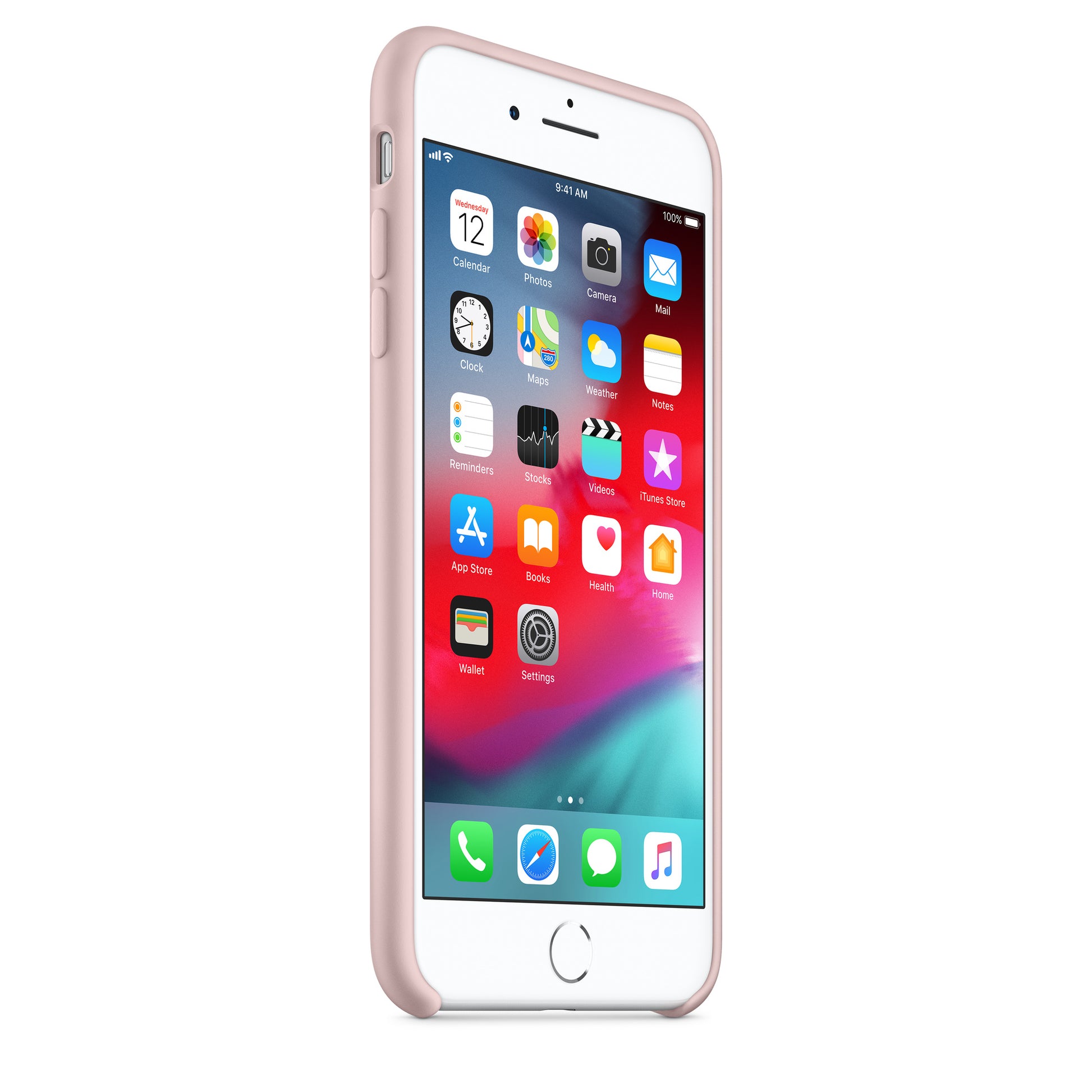 Apple iPhone 8 Plus / 7 Plus Silikon Case – Sandrosa – Detail