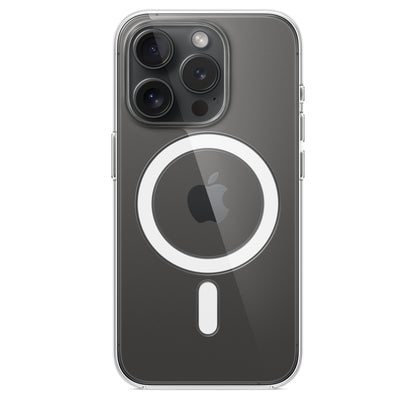 Apple iPhone 15 Pro Clear Case mit MagSafe transparent – Anwendung