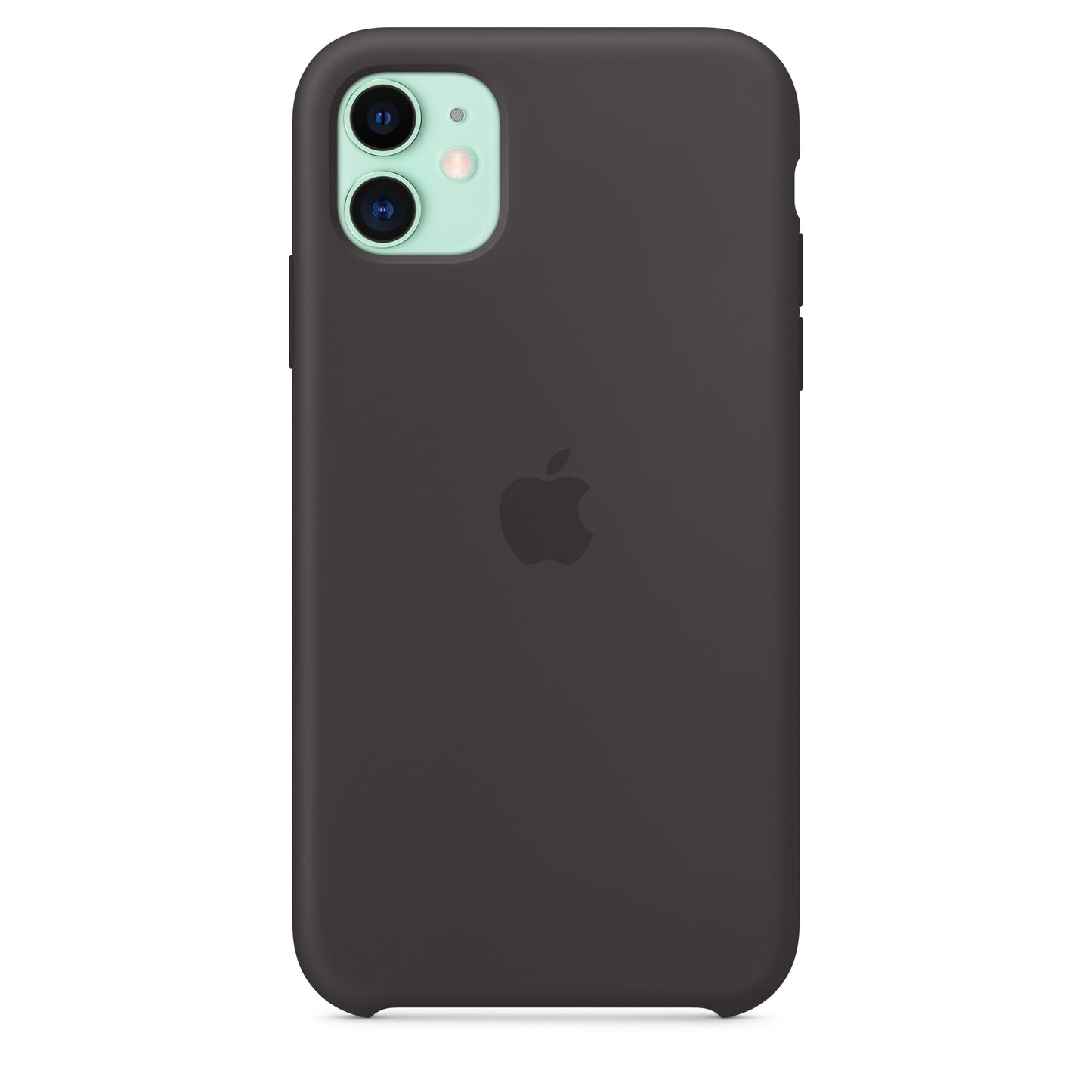 Apple iPhone 11 Silikon Case schwarz – Detail