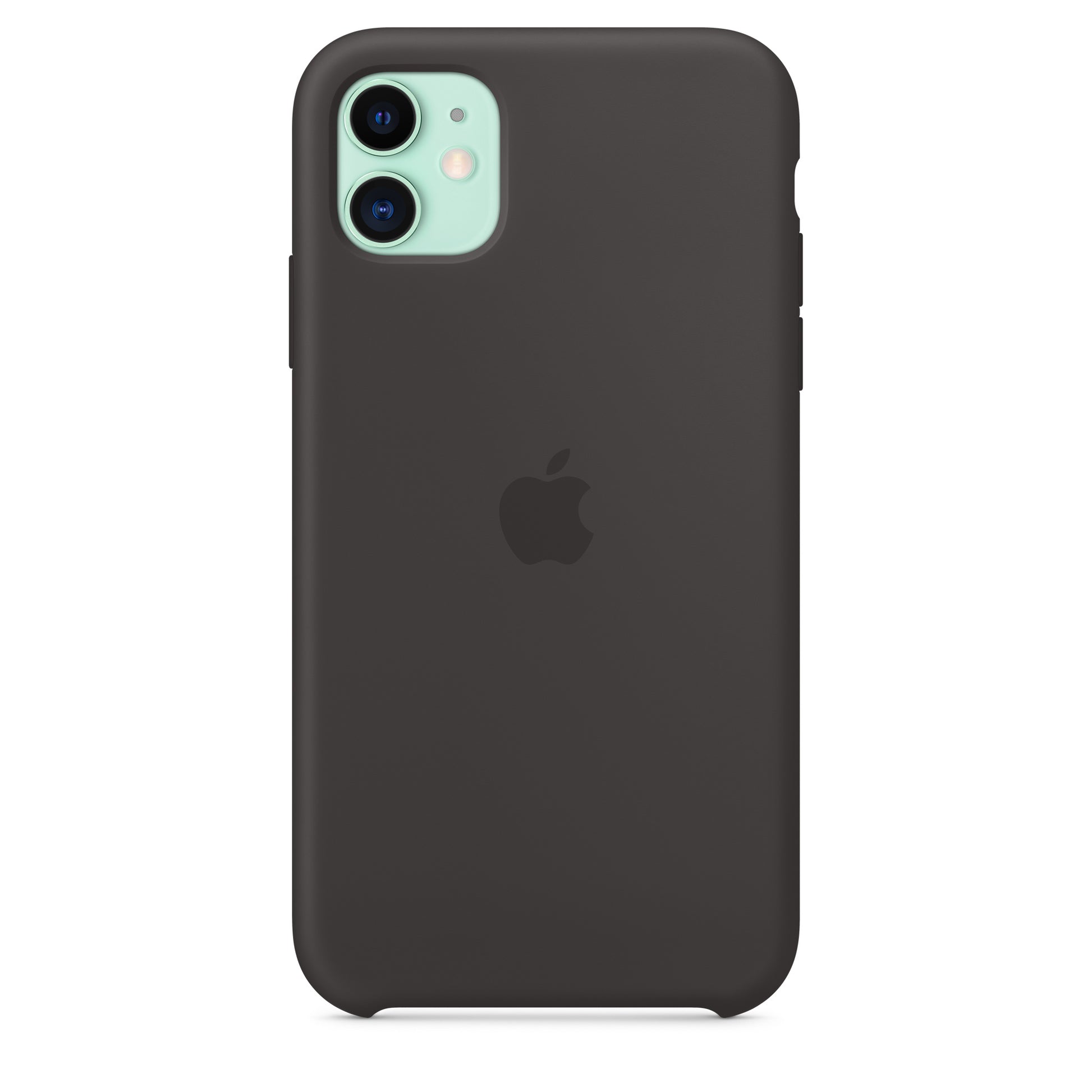 Apple iPhone 11 Silikon Case schwarz – Detail