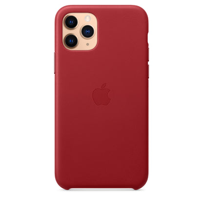 Apple iPhone 11 Pro Leder Case RED – Anwendung