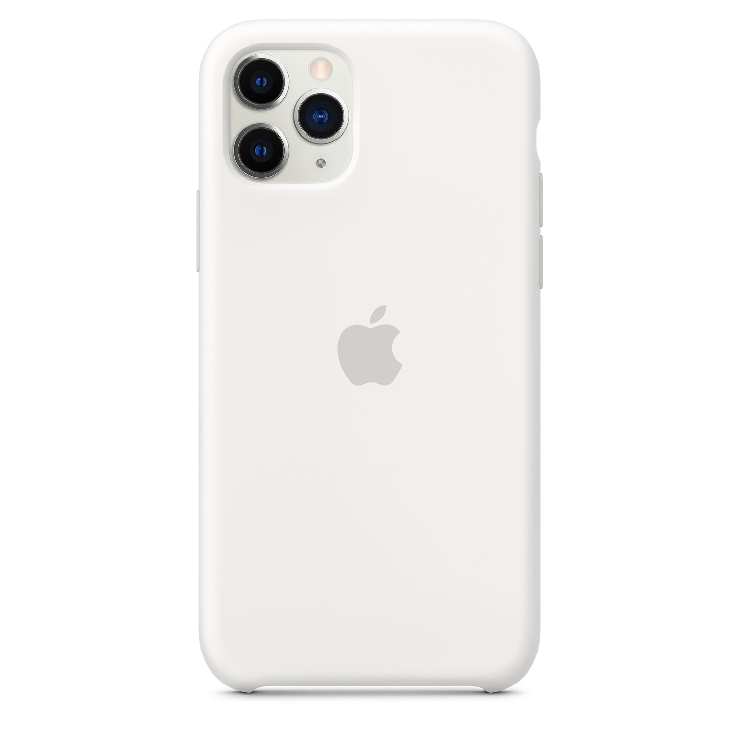 Apple iPhone 11 Pro Silikon Case, weiß – Detail