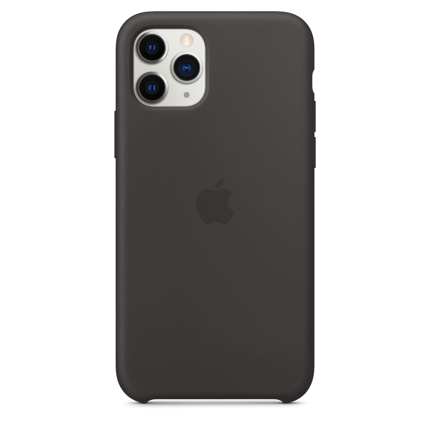 Apple iPhone 11 Pro Silikon Case, schwarz – Detail