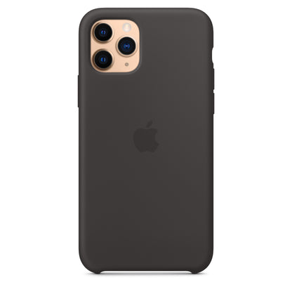 Apple iPhone 11 Pro Silikon Case, schwarz – Anwendung