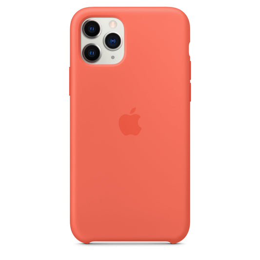 Apple iPhone 11 Pro Silikon Case, clementine MWYQ2ZM/A