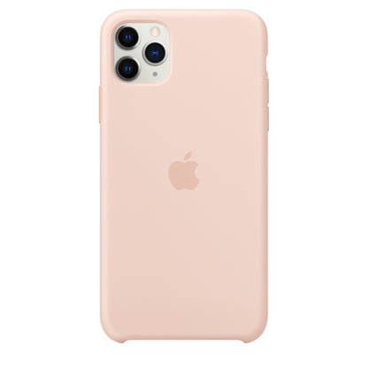 Apple iPhone 11 Pro Max Silikon Case, sandrosa – Detail