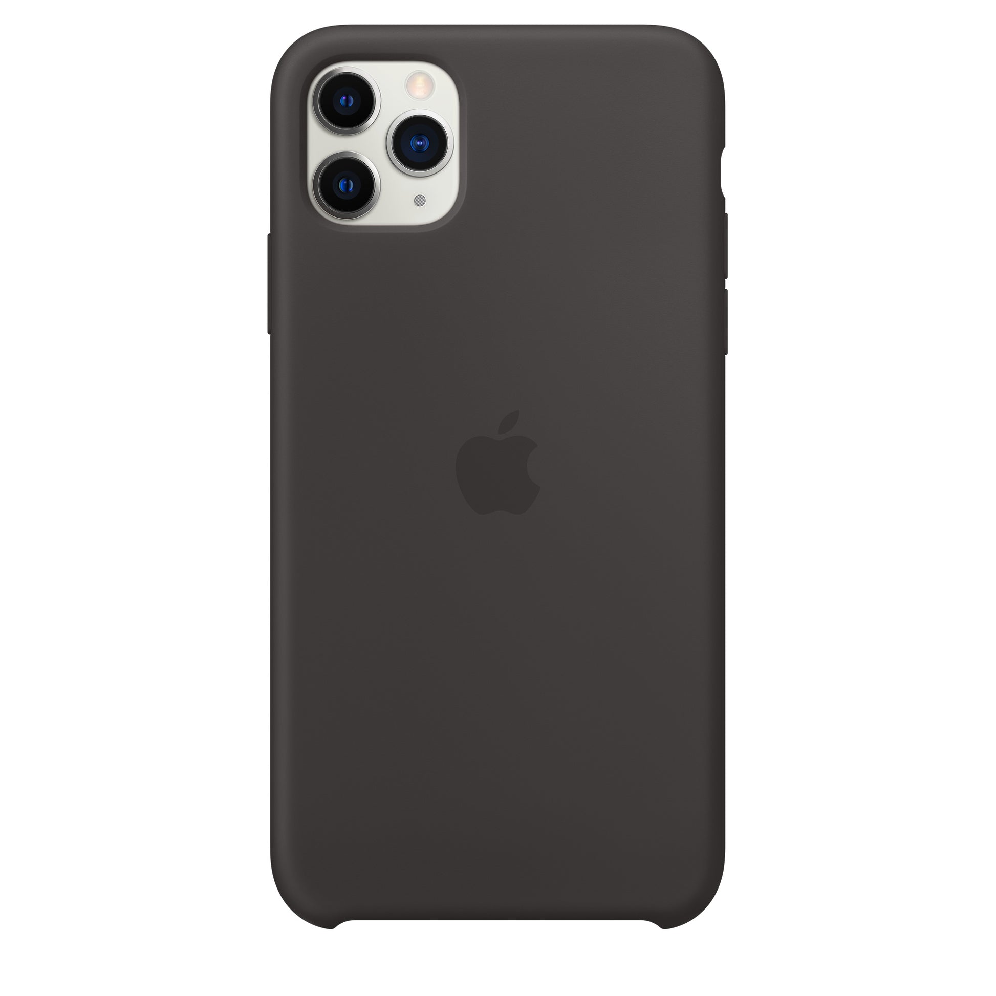 Apple iPhone 11 Pro Max Silikon Case, schwarz – Detail