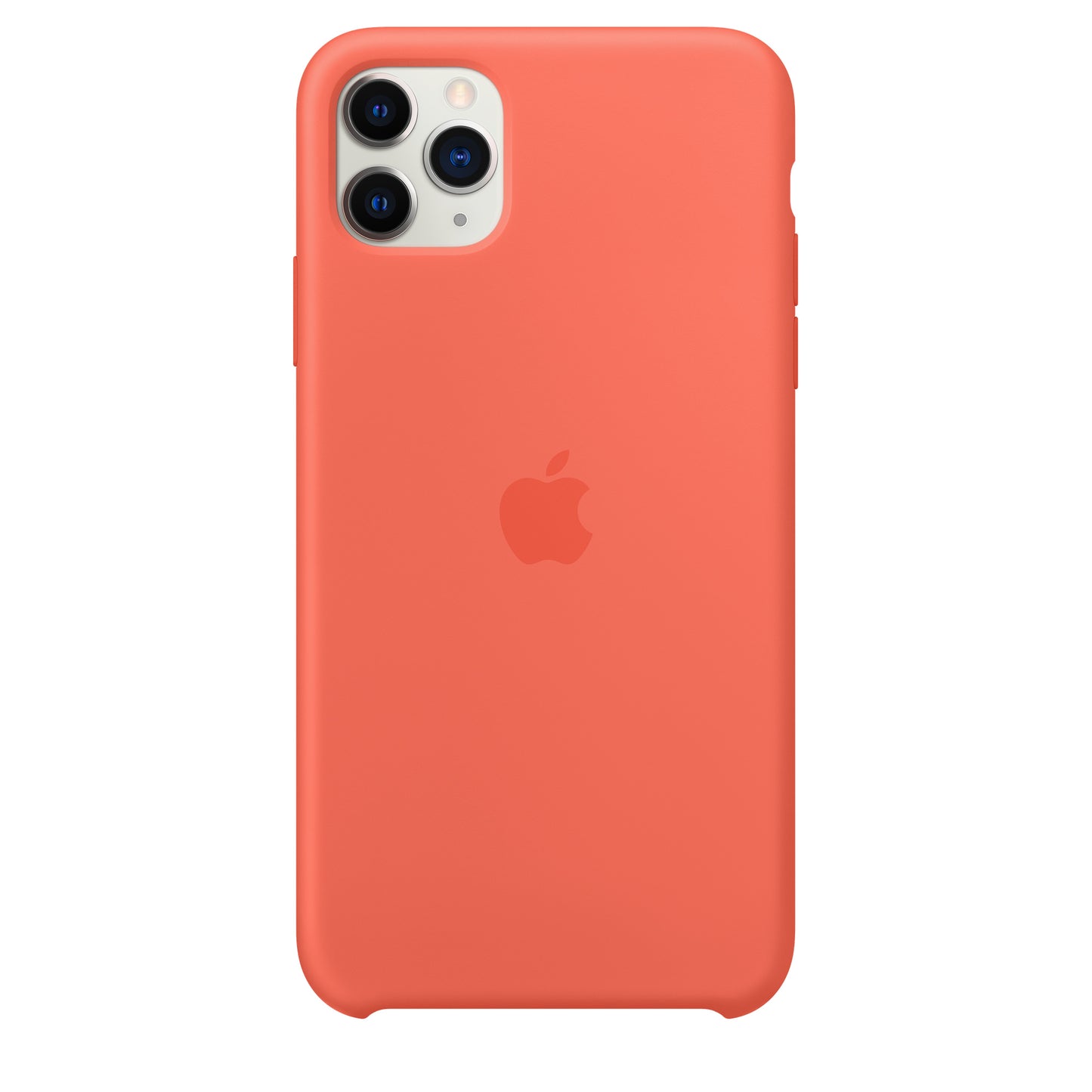 Apple iPhone 11 Pro Max Silikon Case, clementine – Detail