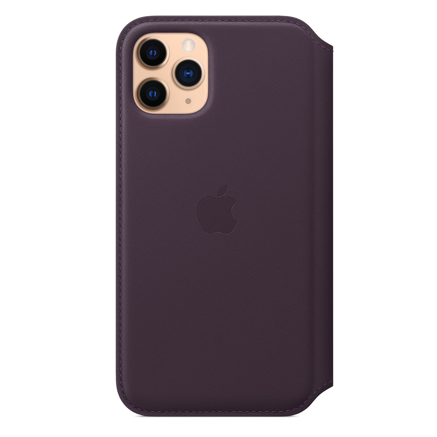 Apple iPhone 11 Pro Leder Folio, aubergine – Anwendung
