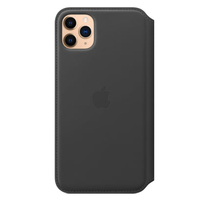 Apple iPhone 11 Pro Max Leder Folio, schwarz – Anwendung