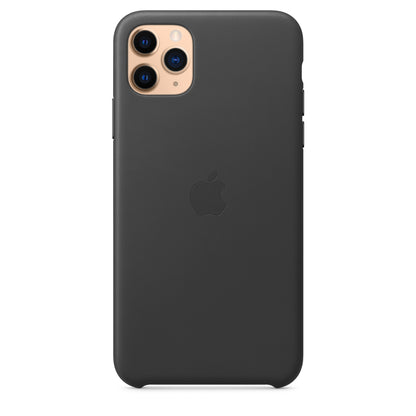 Apple iPhone 11 Pro Max Leder Case, schwarz – Anwendung