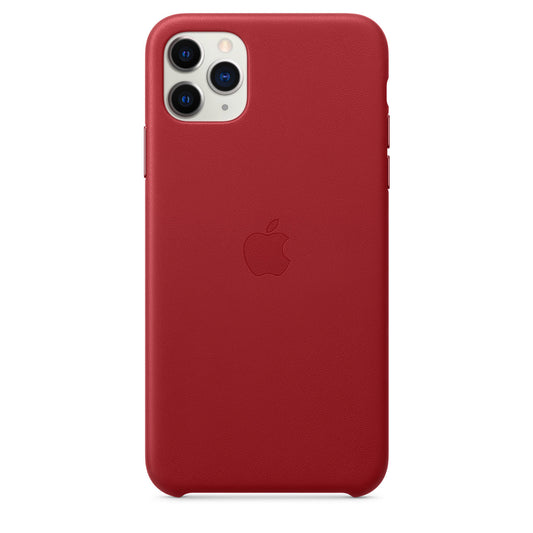 Apple iPhone 11 Pro Max Leder Case, (PRODUCT) RED MX0F2ZM/A