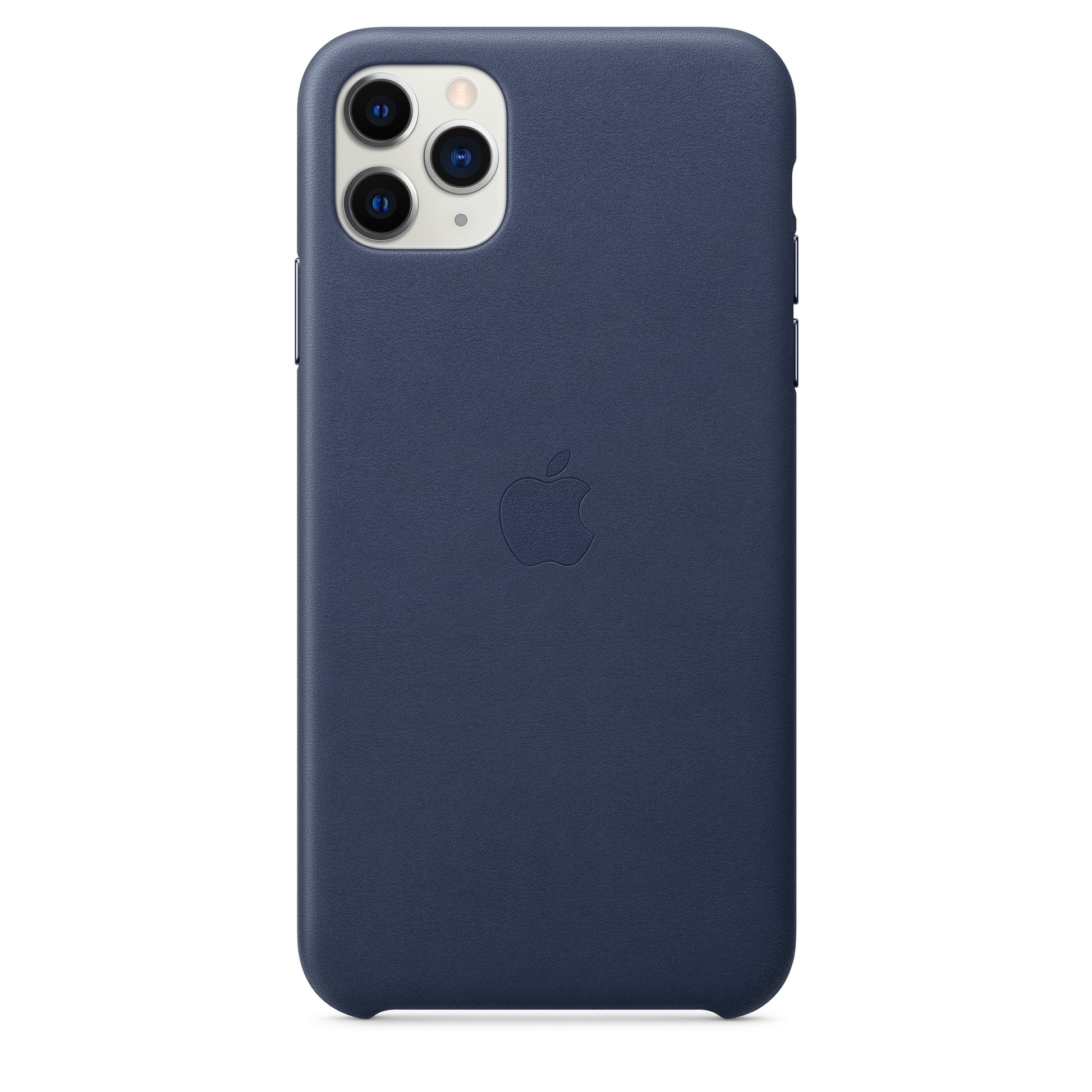 Apple iPhone 11 Pro Max Leder Case, sonnengelb – Detail
