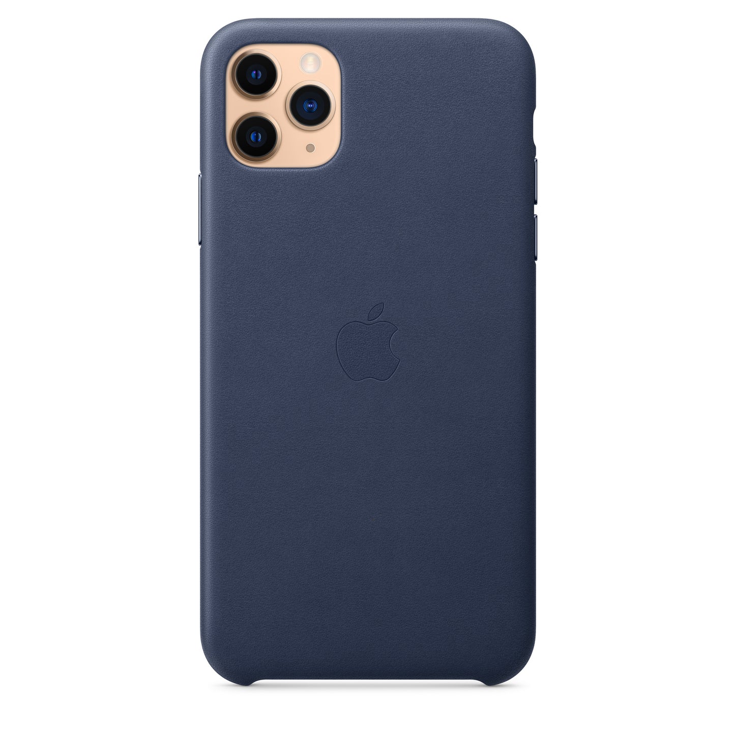Apple iPhone 11 Pro Max Leder Case, mitternachtsblau – Anwendung