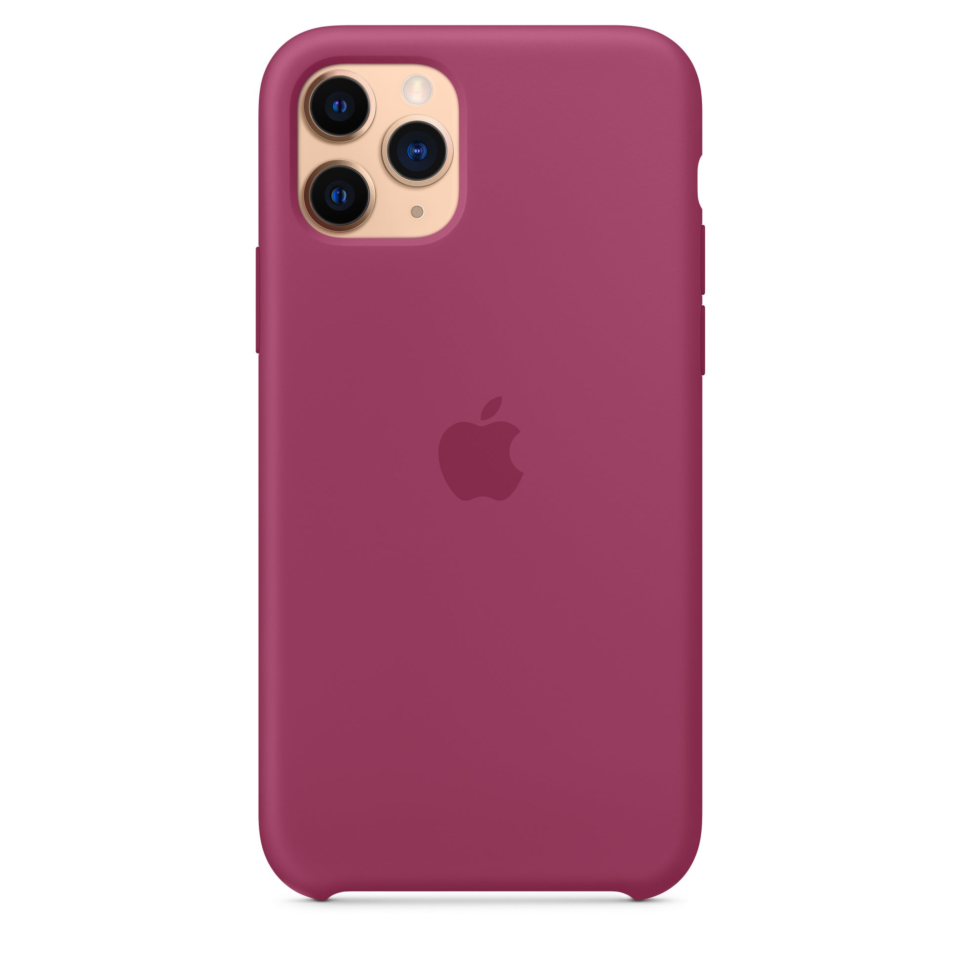 Apple iPhone 11 Pro Silikon Case, granatapfel – Anwendung