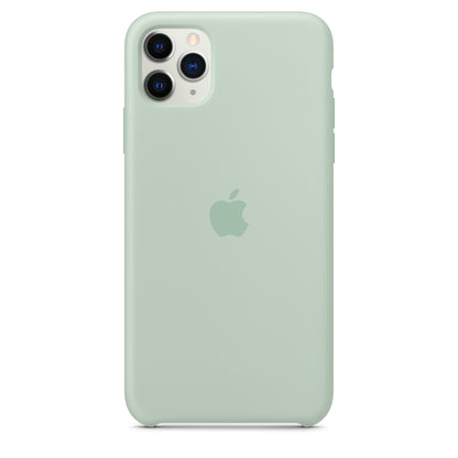 Apple iPhone 11 Pro Max Silikon Case, beryll – Detail