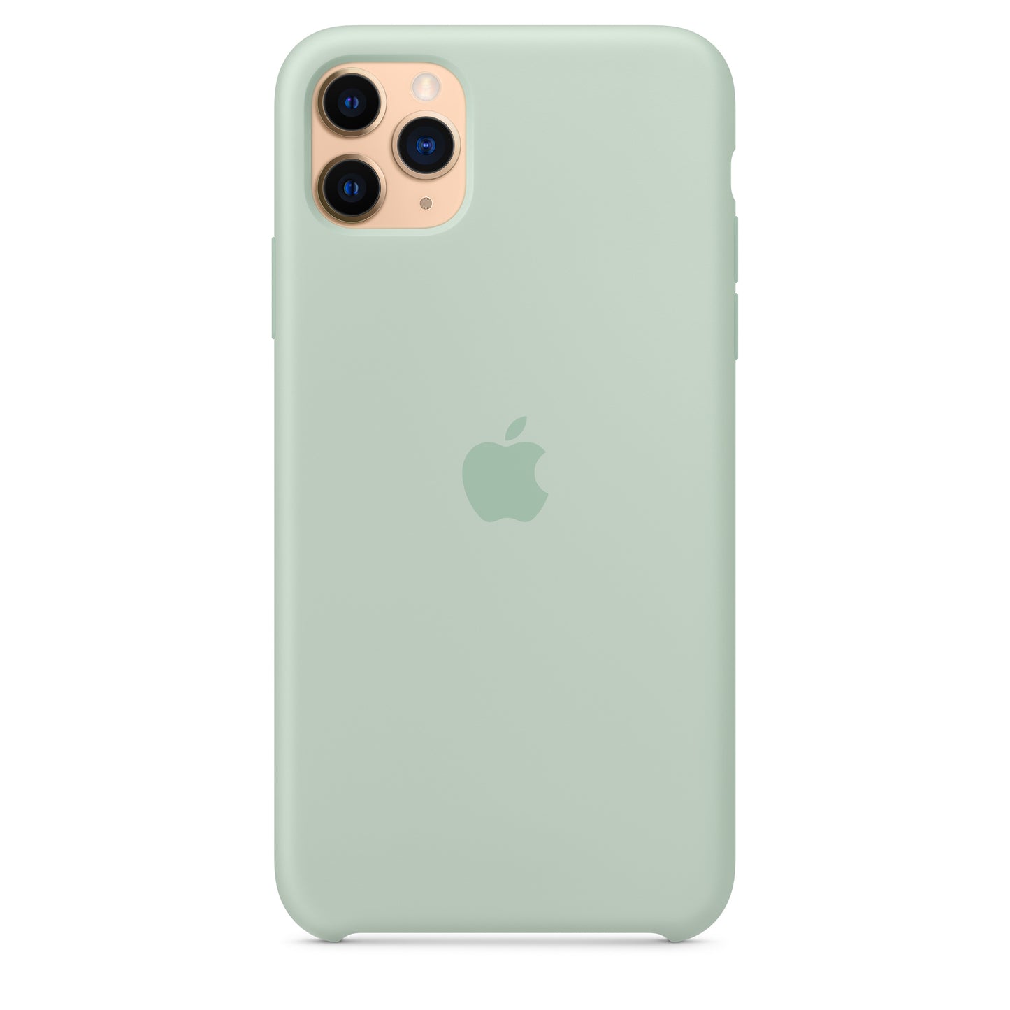 Apple iPhone 11 Pro Max Silikon Case, beryll – Anwendung