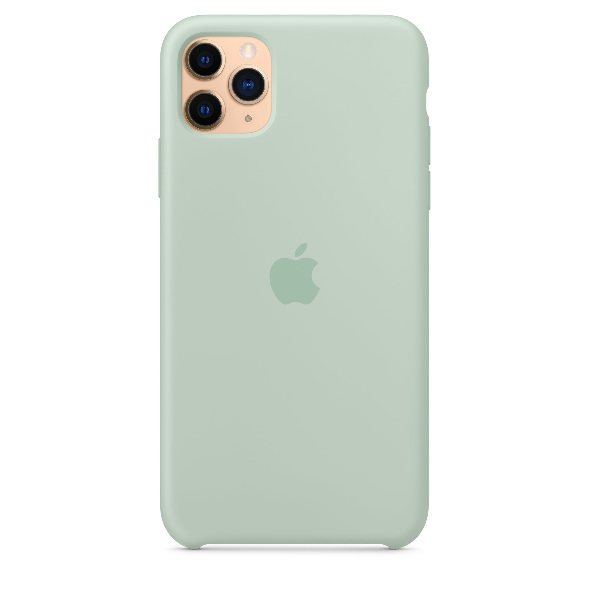 Apple iPhone 11 Pro Max Silikon Case, beryll – Anwendung
