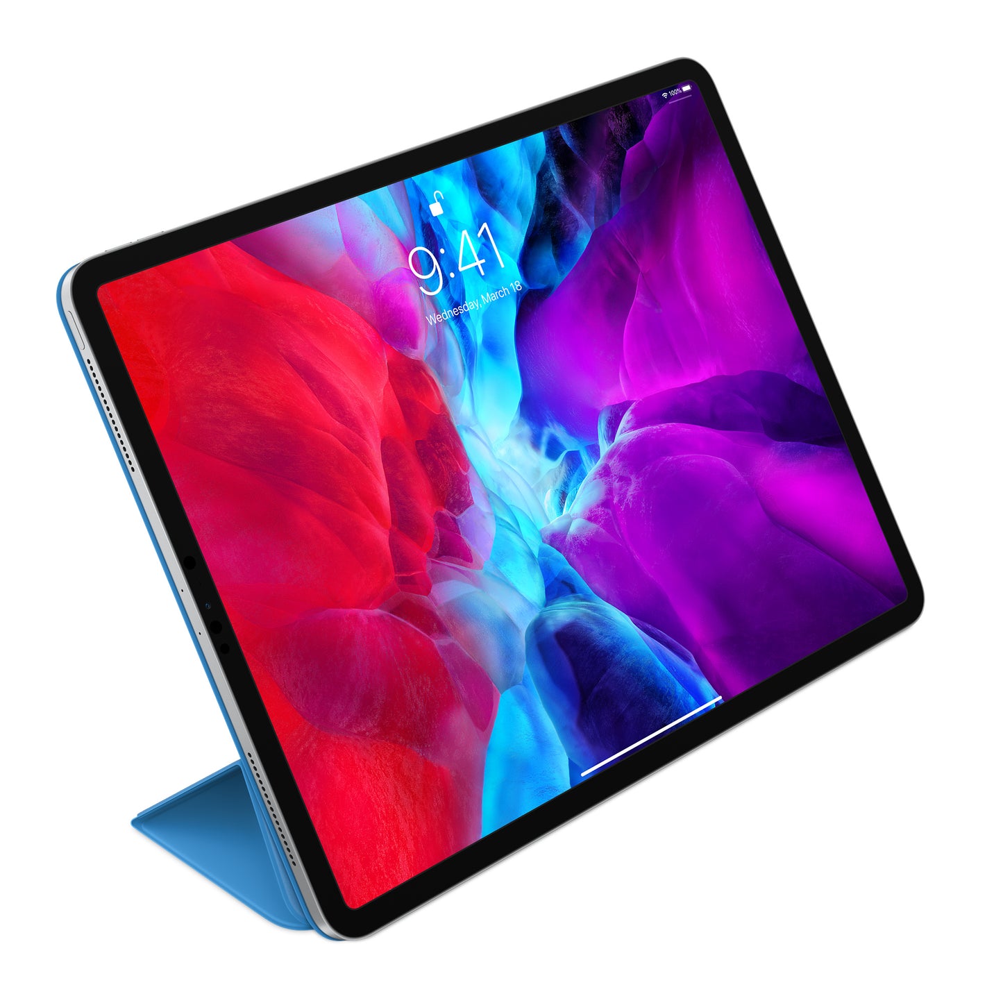 APPLE Smart Folio für 12.9" iPad Pro , surf blue – Detail