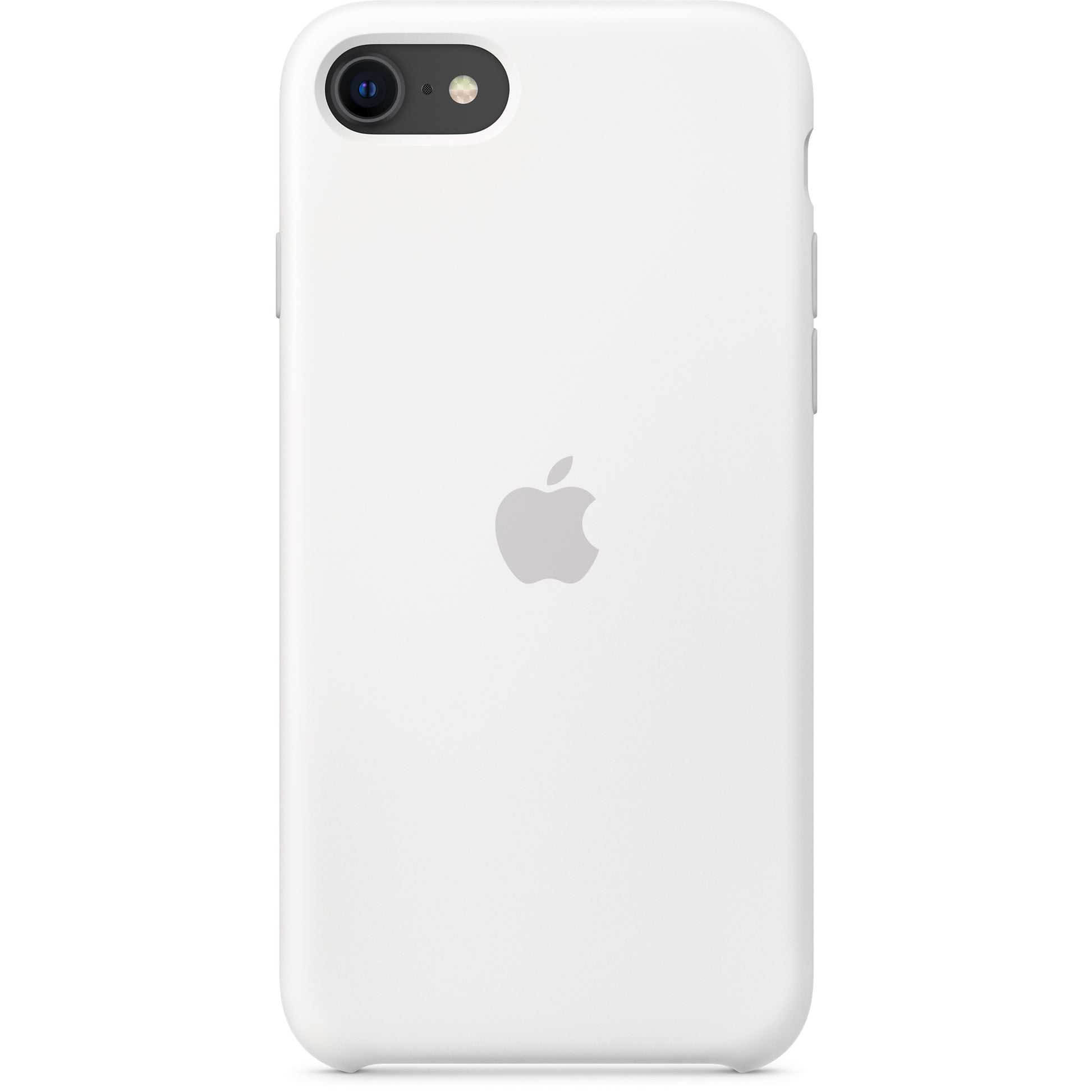 Apple iPhone 7/8/SE2020 Silikon Case weiß – Detail