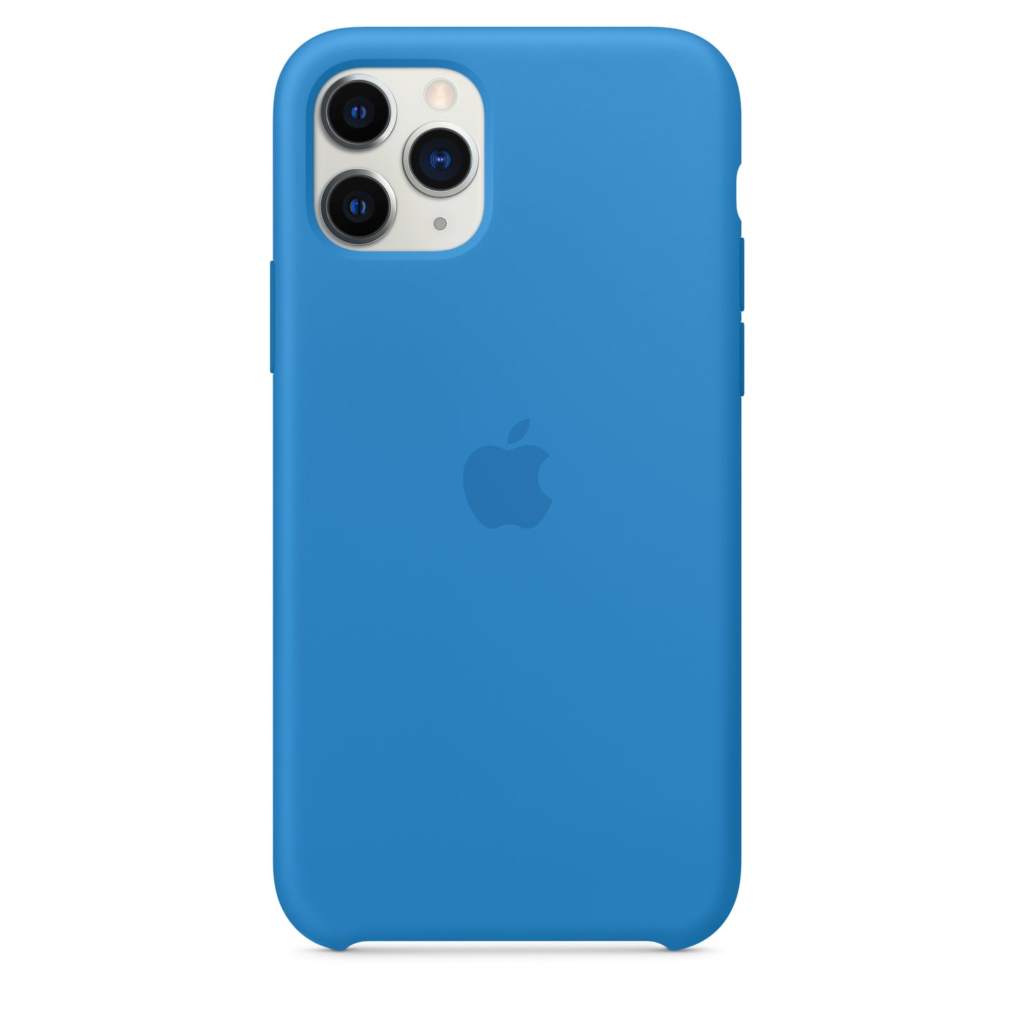 Apple iPhone 11 Pro Silikon Case, surfblau – Detail