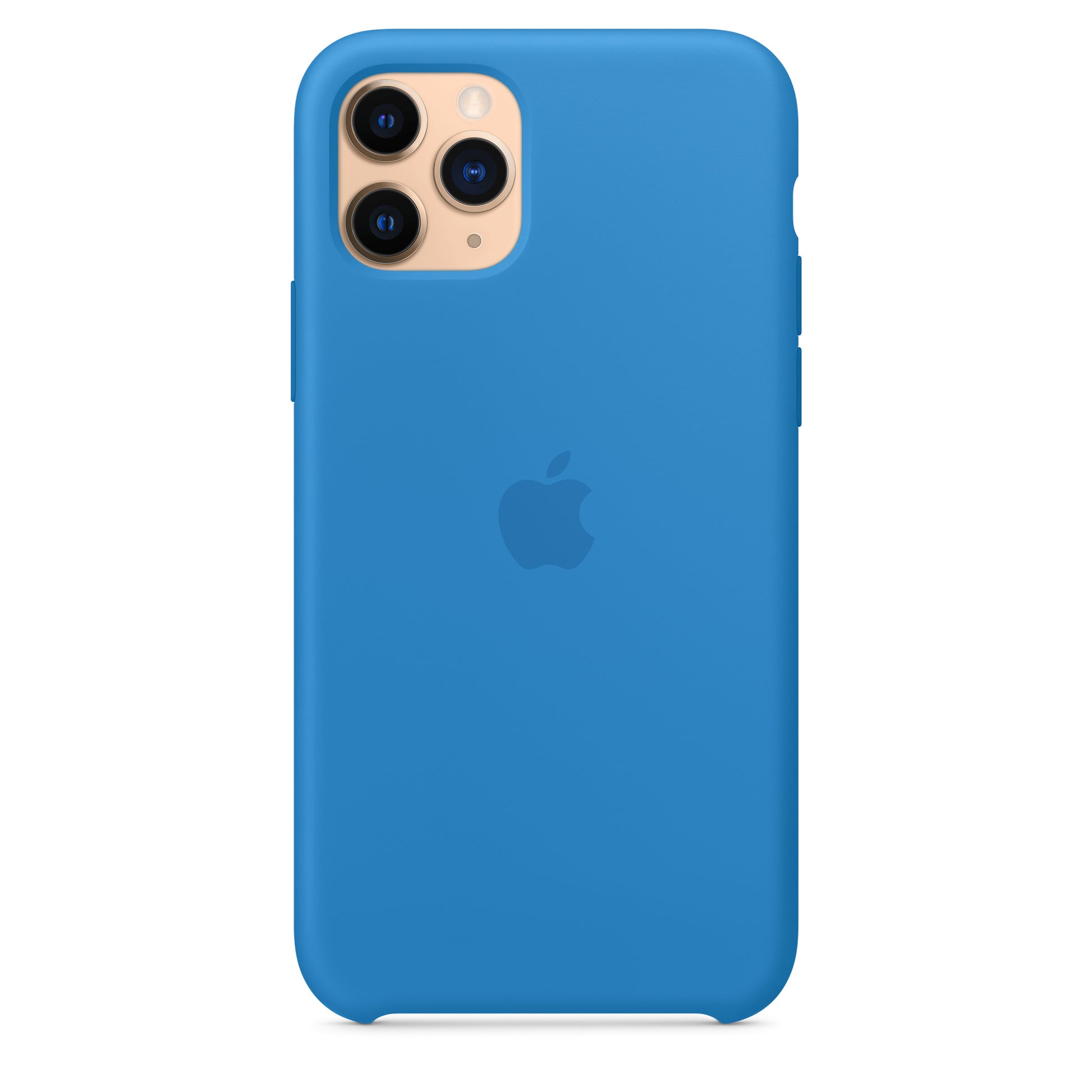 Apple iPhone 11 Pro Silikon Case, surfblau – Anwendung