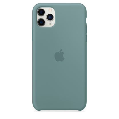 Apple iPhone 11 Pro Max Silikon Case, kaktus – Detail