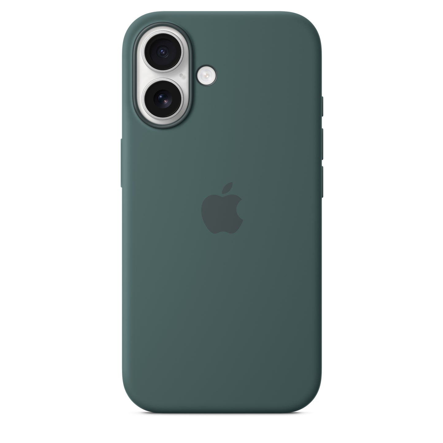 Apple iPhone 16 Silikon Case mit MagSafe seegrün – Anwendung