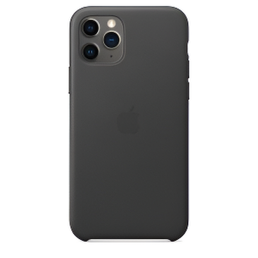 Apple iPhone 11 Pro Leder Case, schwarz