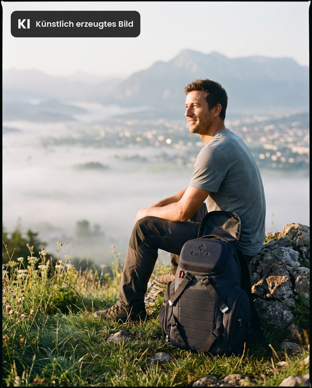 Lifestyle-Aufnahme, künstlich erzeugtes Bild