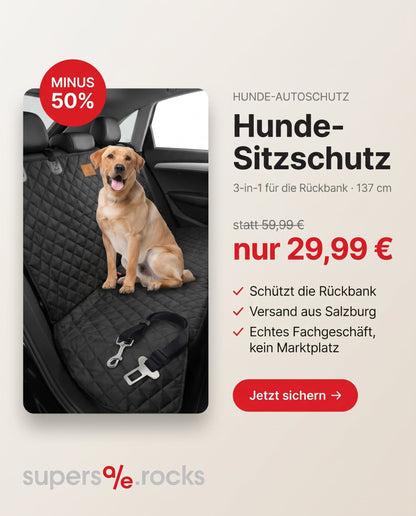 supersale.rocks Angebot AMZPET Hunde-Sitzschutz