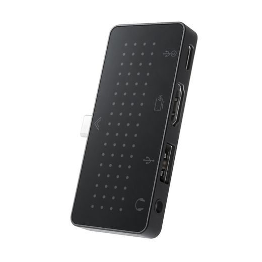 Twelve South StayGo Mini - Kompakter USB-C Hub, Schwarz – Detail